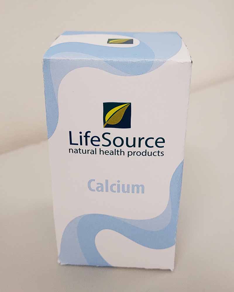 LifeSource Vitamins- Calcium side 1.