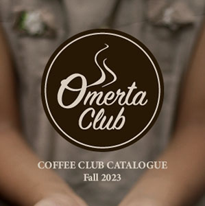 Thumbnail image of the cover of the Omerta Club catalogue with the main logo.