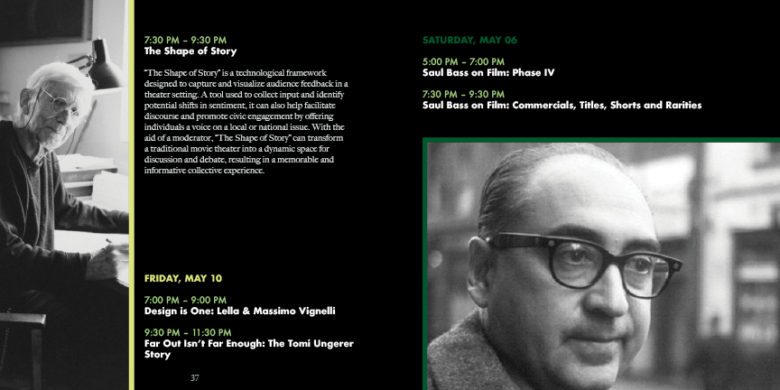 Design Scene Eugene program 19th spread