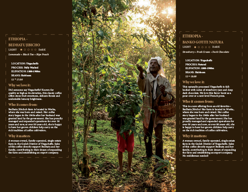 Omerta Club catalogue 3rd spread.