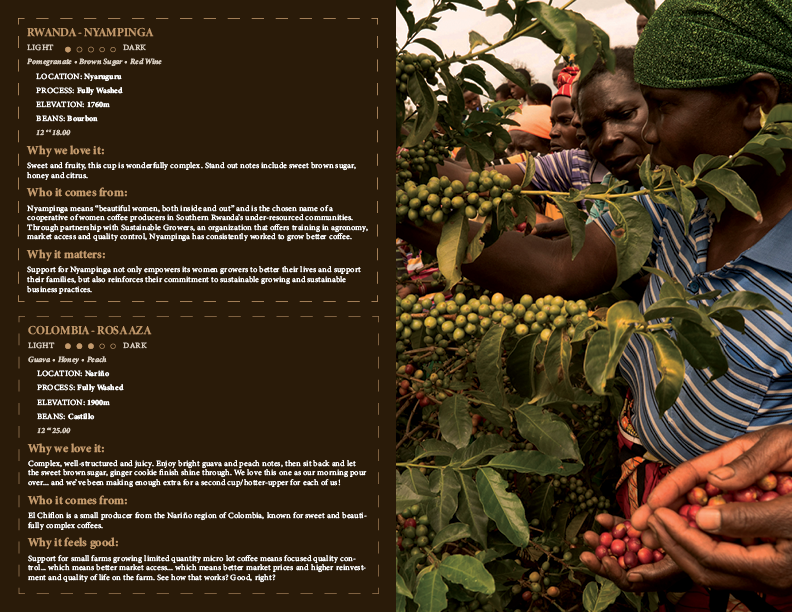 Omerta Club catalogue 4th spread.